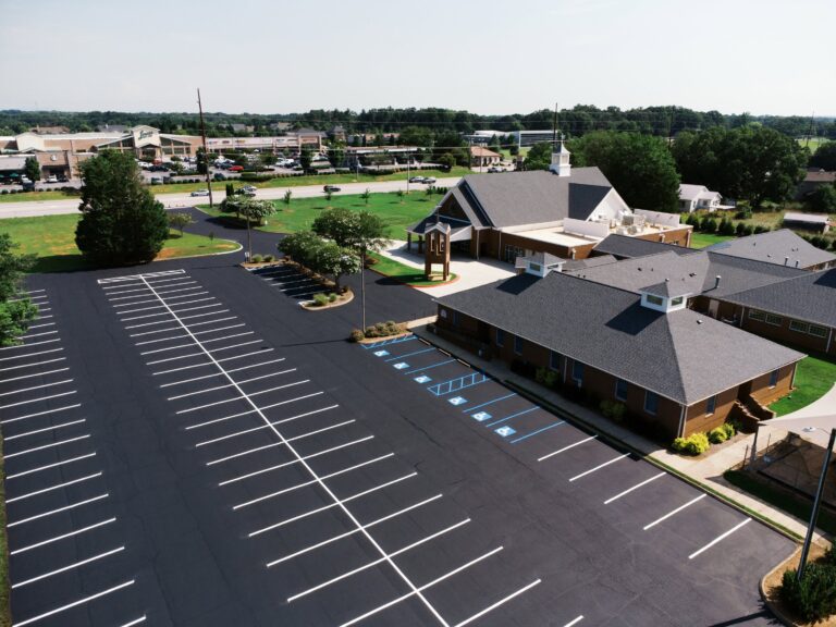 Parking Lot Striping Services for Greenville Commercial Properties
